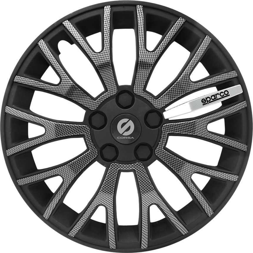 Колпаки на колёса SPARCO SPC/WC-1350U BK/CARBON (15)