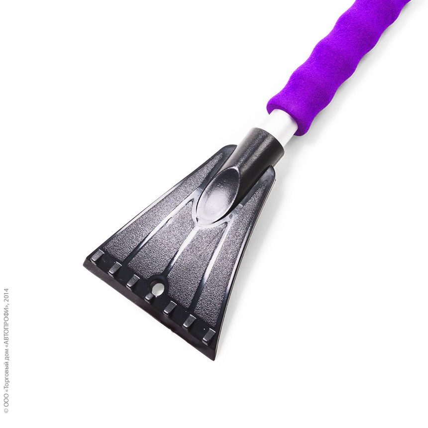 Щетка для снега "AUTOPROFI" SB-1453 BK/VIOLET