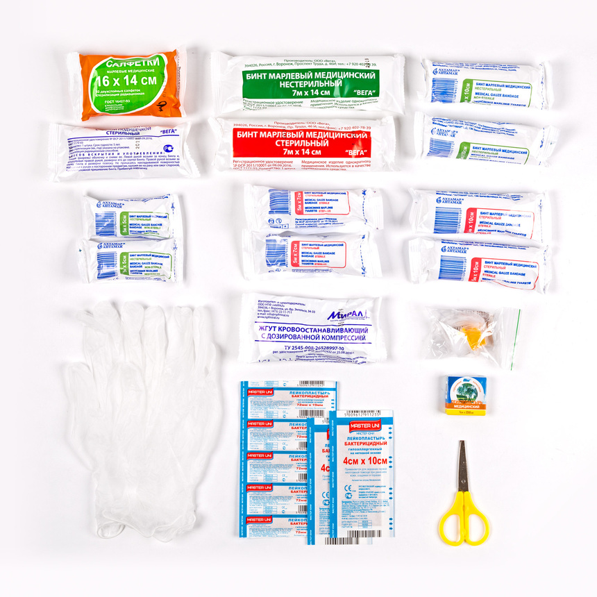 Аптечка первой помощи дорожная AUTOPROFI _MED-300