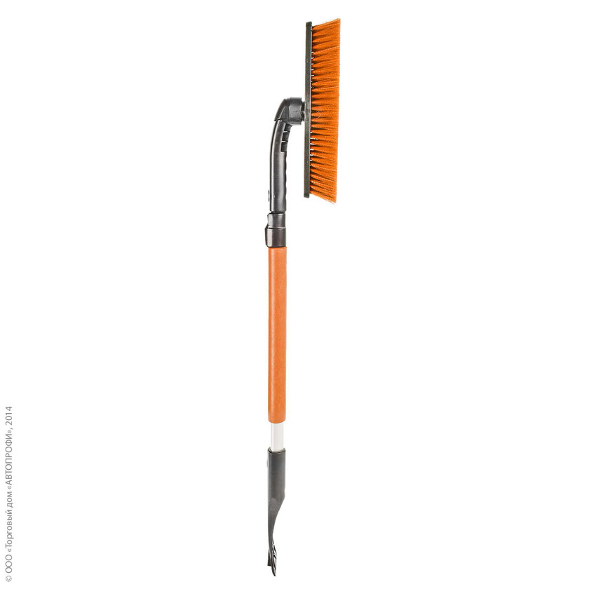 Щетка для снега "AUTOPROFI" SB-1461 BK/ORANGE