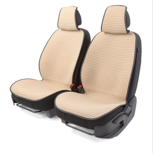 Накидки на передние сиденья "Car Performance", 2 шт., fiberflax CUS-1042 BE