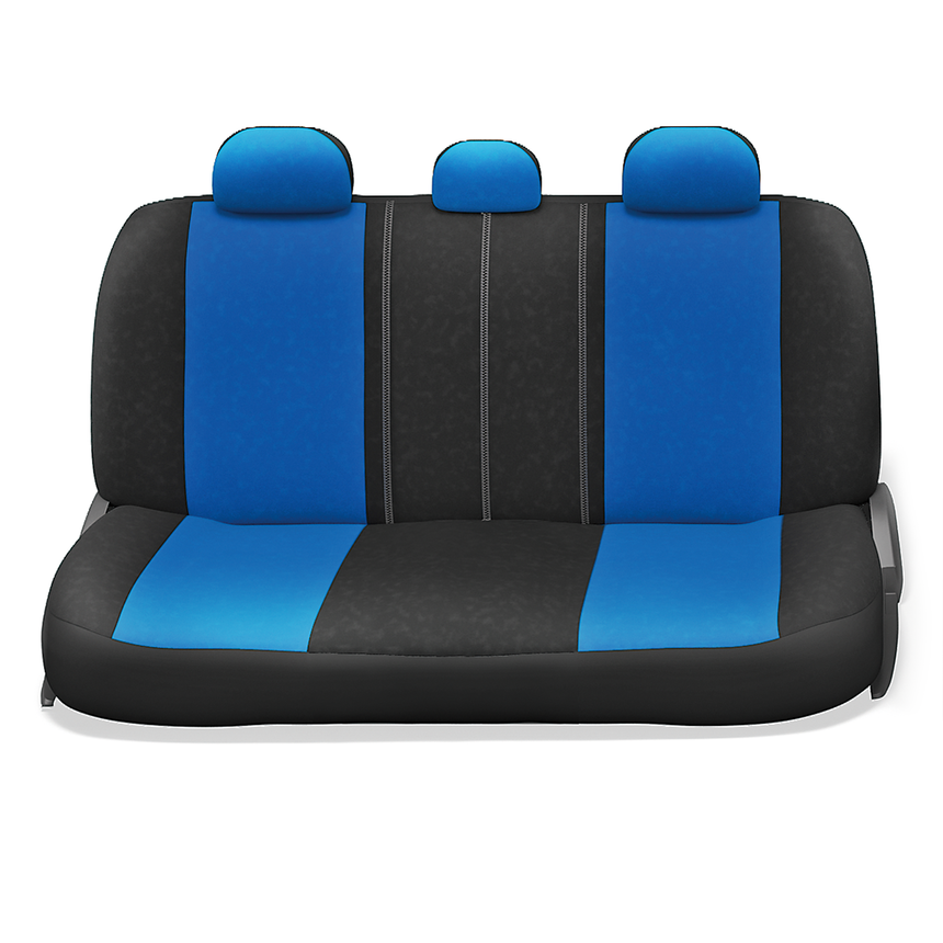 Чехлы на сиденья универсальные GENERATION GEN-1105 BK/BL (M)