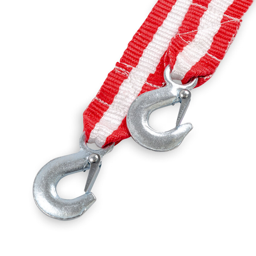 Трос буксировочный ленточный "AUTOPROFI" 5 т, 5 м, 2 крюка, термоупаковка TRL-50