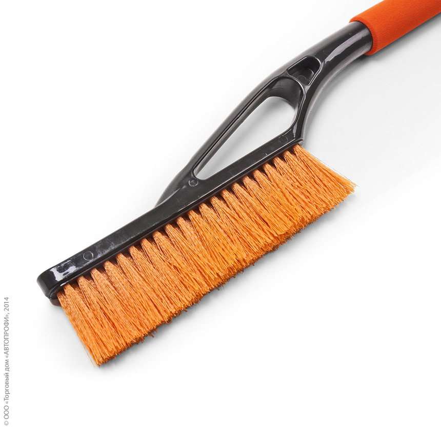 Щетка для снега "AUTOPROFI" SB-1448 BK/ORANGE