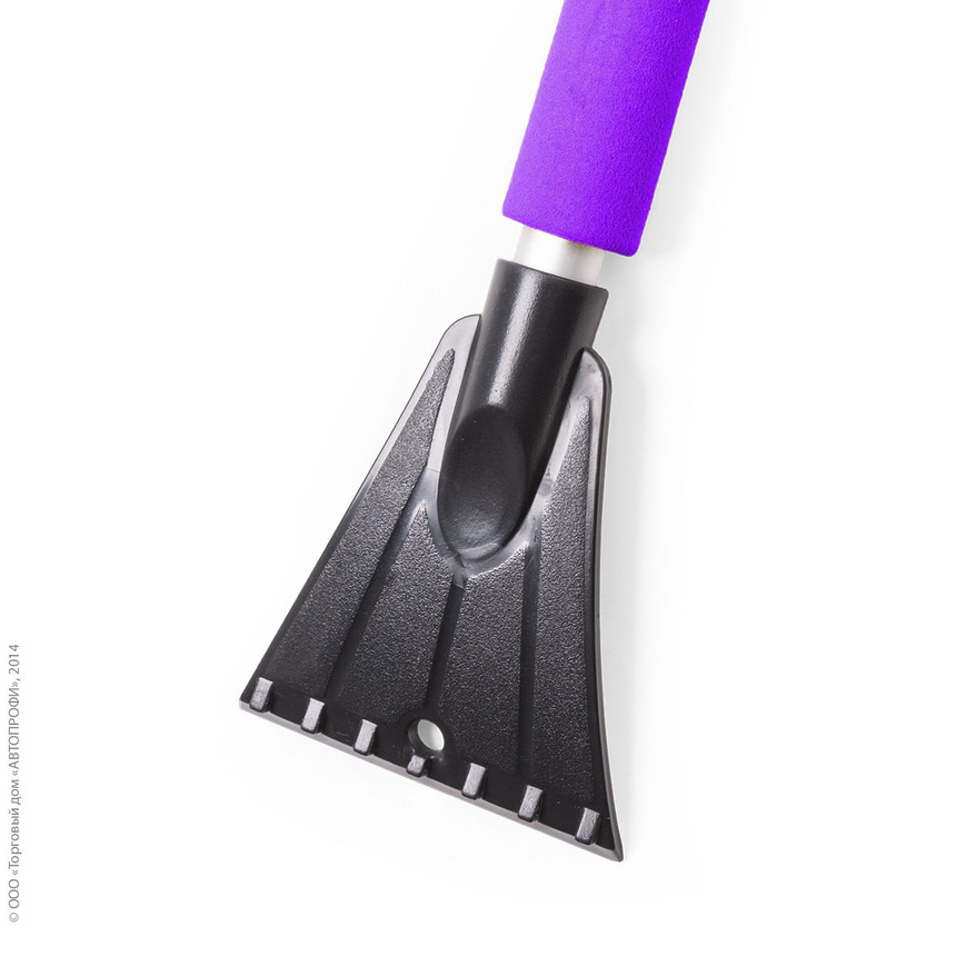 Щетка для снега "AUTOPROFI" SB-1454 BK/VIOLET