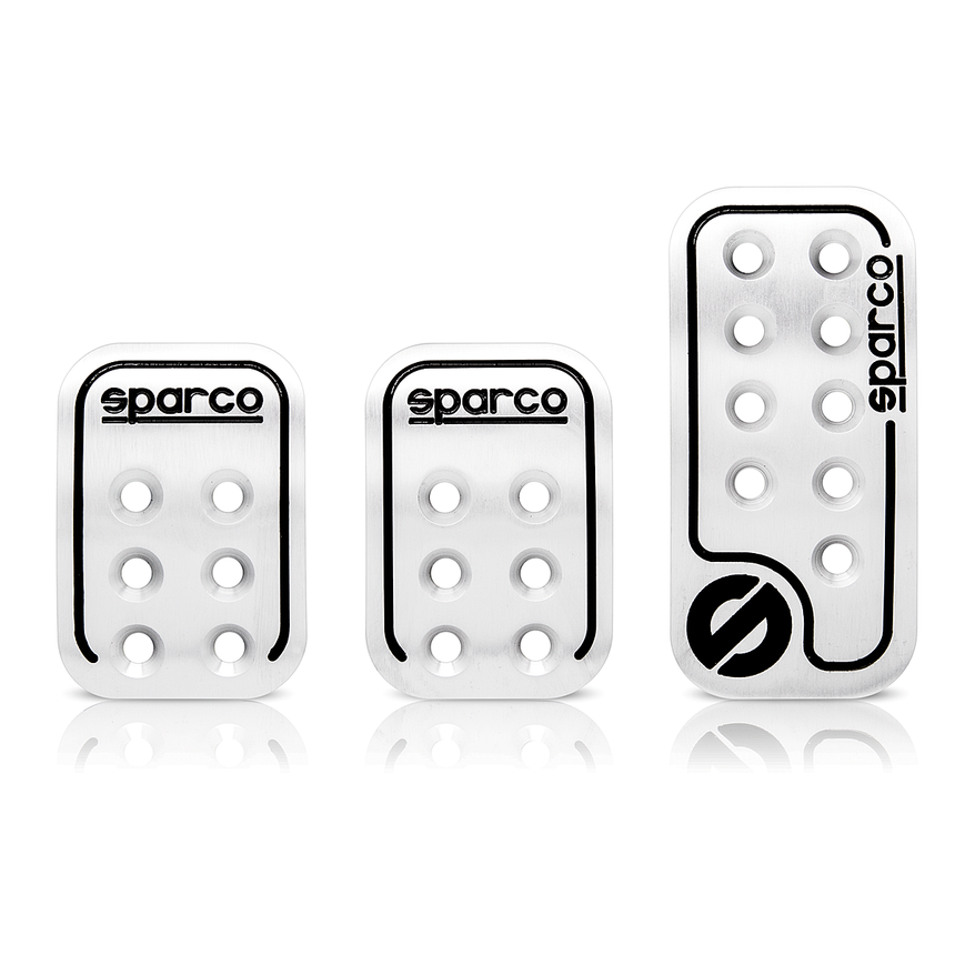 Накладки на педали "SPARCO", серия  "Racing" SPC/PD-RCN AL/BK (3)
