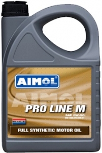 Моторное синтетическое масло AIMOL топливосберегающее AIMOL PRO LINE M 5W-30 Канистра 1 л,