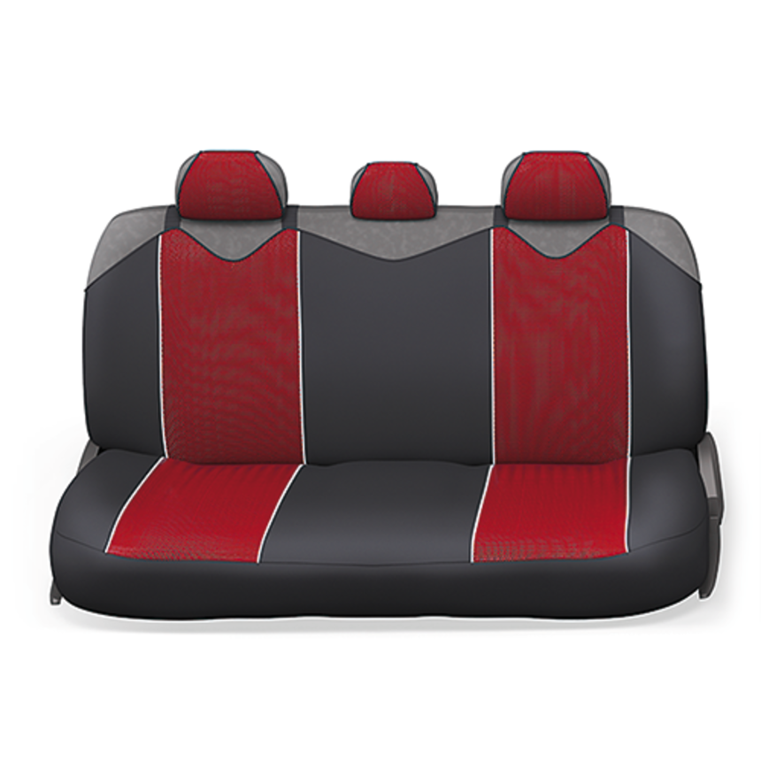 Майки на сиденья CARBON PLUS CRB-902P BK/RD Майки на сиденья CARBON PLUS CRB-902P BK/RD