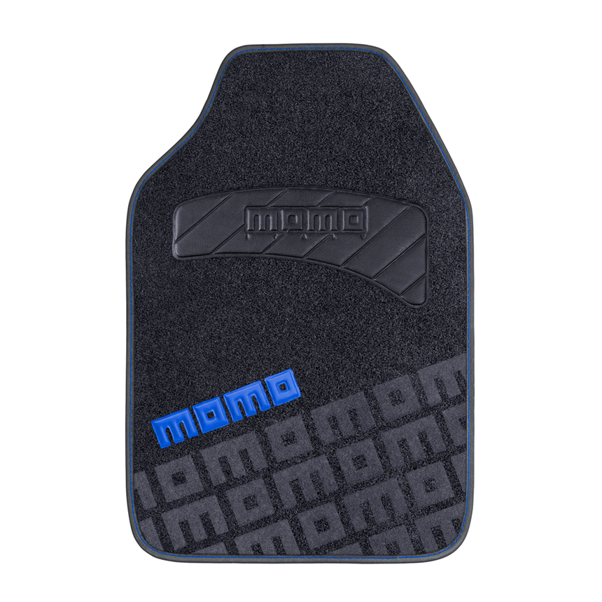 Коврики автомобильные "MOMO", серия "TUNING" MOMO-402 BK/BL