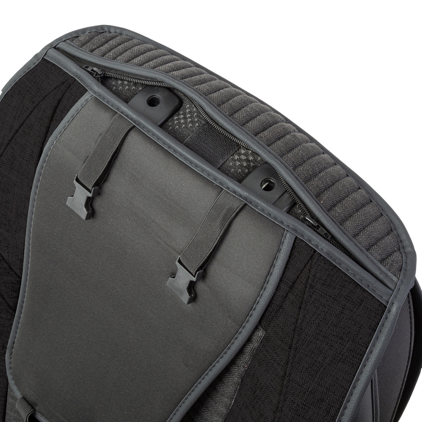 Каркасные 3D накидки на передние сиденья "Car Performance", 2 шт., fiberflax CUS-3024 BK/GY