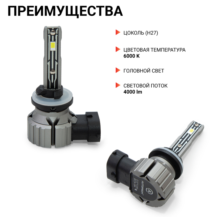 Лампа светодиодная X2-H27