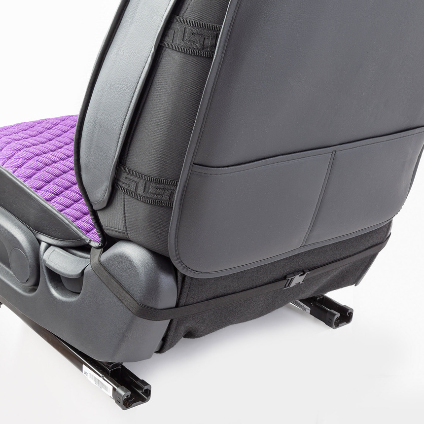Каркасные накидки на передние сиденья "Car Performance", 2 шт., fiberflax CUS-2032 VIOLET
