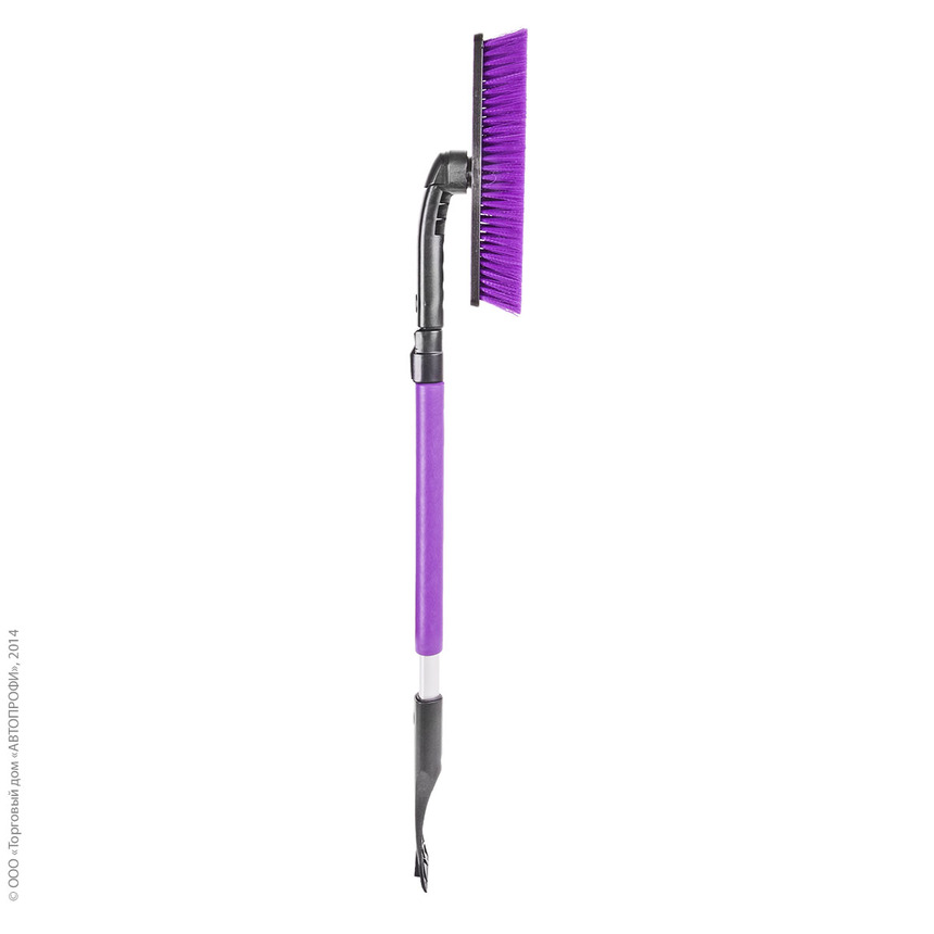 Щетка для снега "AUTOPROFI" SB-1461 BK/VIOLET