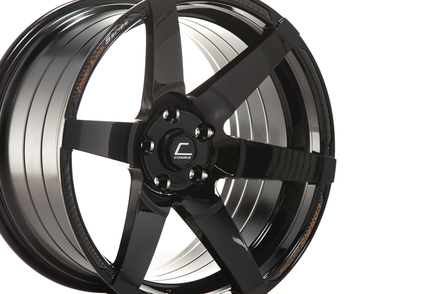 COSMIS  S1 18x10,5 5x114,3 ET5 Black W/MS+ML