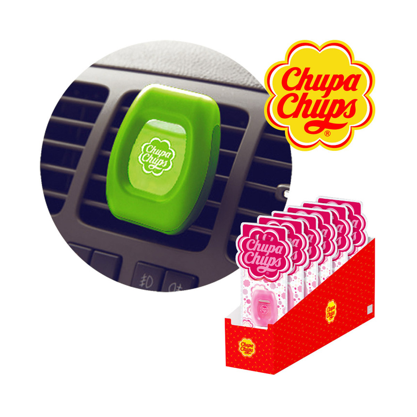 Ароматизатор воздуха "Chupa Chups" на дефлектор (Яблоко) CHP400