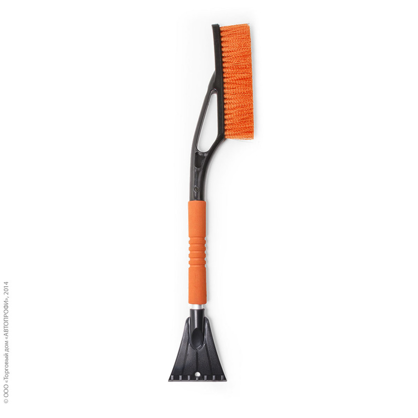 Щетка для снега "AUTOPROFI" SB-1446 BK/ORANGE