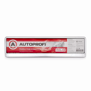 Рамка под номерной знак AUTOPROFI  RAMP CHROME Рамка под номерной знак AUTOPROFI  RAMP CHROME