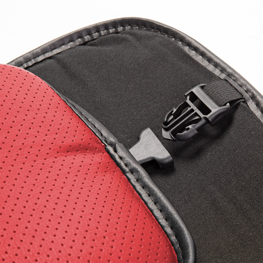 Накидки на сиденья каркасные AUTOPROFI экокожа HIT-1110G BK/RD