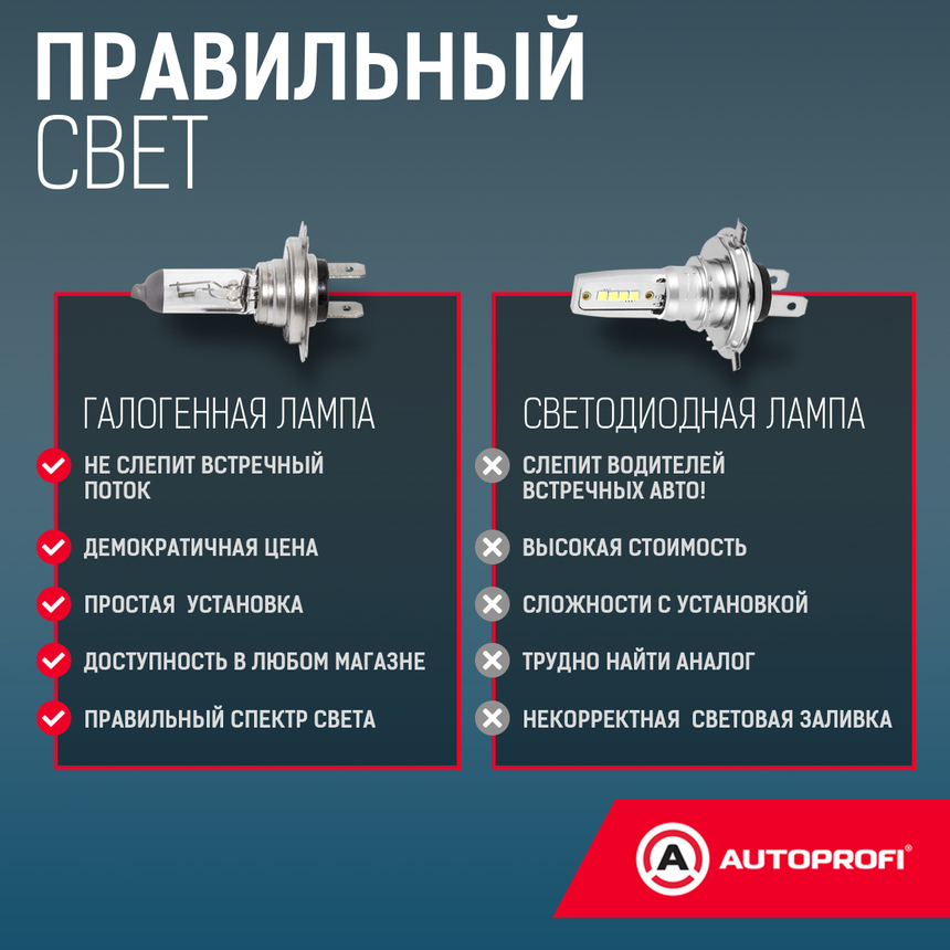 Лампа галогенная STD-H7 Лампа галогенная STD-H7