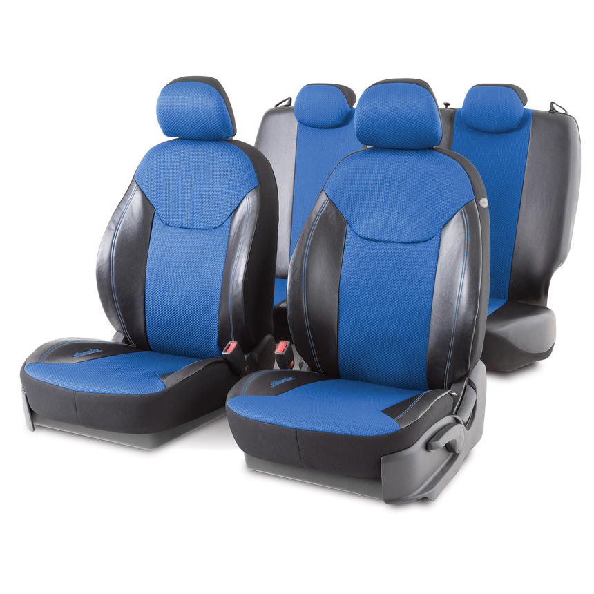 Чехлы на сиденья универсальные DIN-1505GJ BK/BL