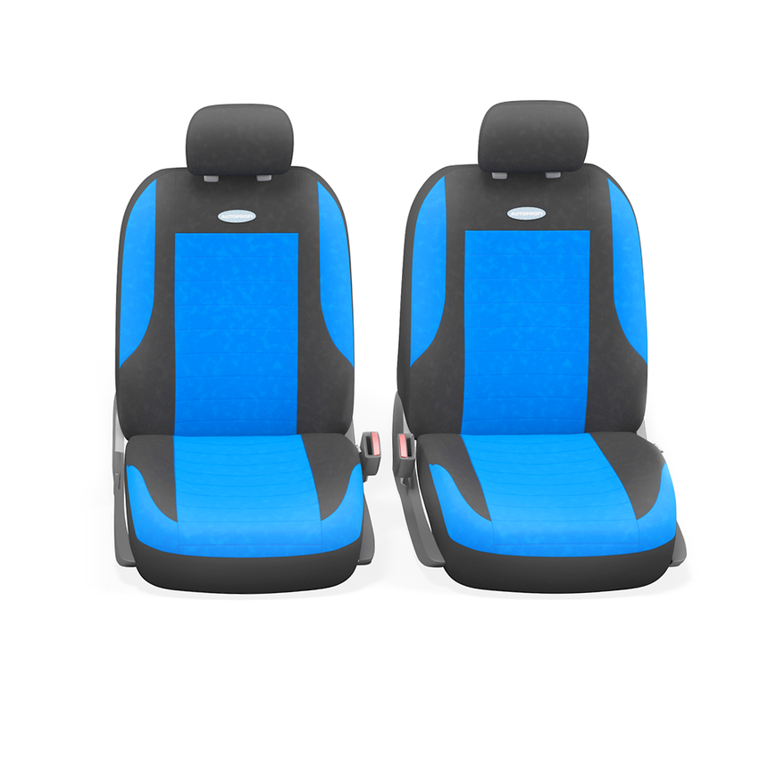 Чехлы на сиденья универсальные EVOLUTION EVO-1105 BK/BL (M)