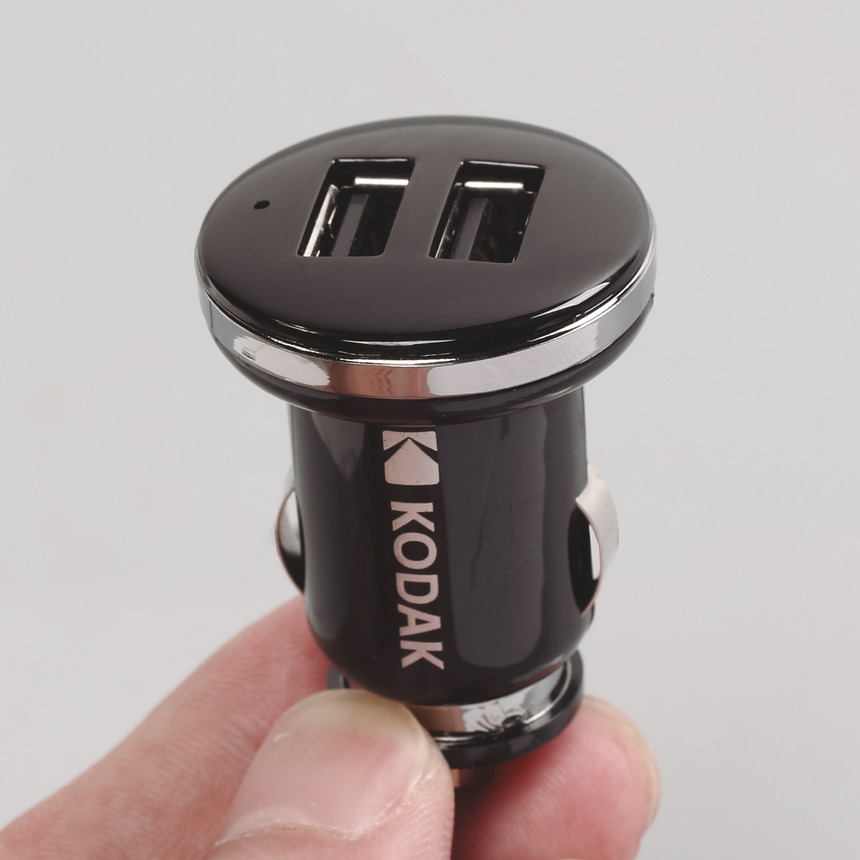 Автомобильное зарядное устройство KODAK для телефона/планшета, USBх2, Quick Charge 3.0. UC108