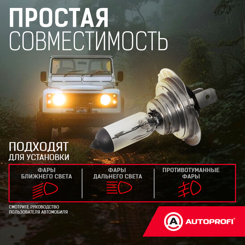 Лампа галогенная STD-H7 Лампа галогенная STD-H7