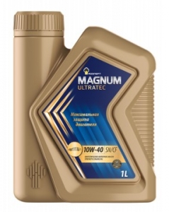 

Моторное синтетическое масло РОСНЕФТЬ эксплуатационное Rosneft Magnum Ultratec 10W-40 Канистра 1 л.