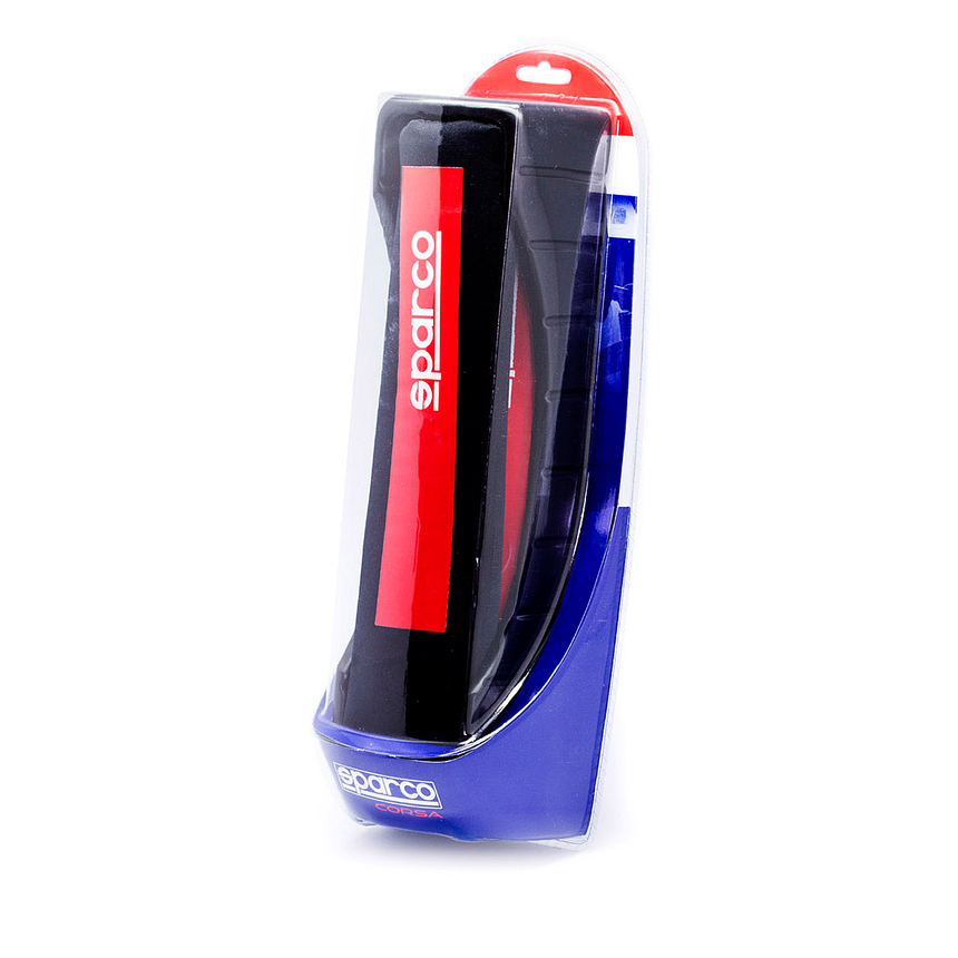 Накладки на ремень "SPARCO", серия "Racing" SPC/RCN-0205 BK/RD