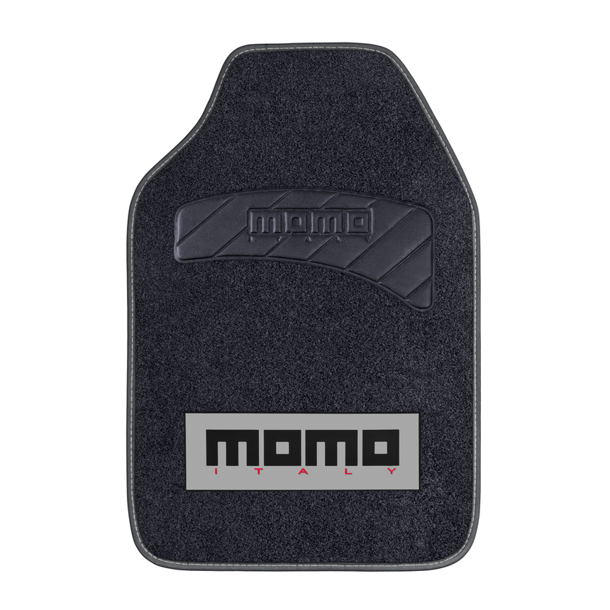 Коврики автомобильные "MOMO", серия "SPORT" MOMO-401 BK/GY