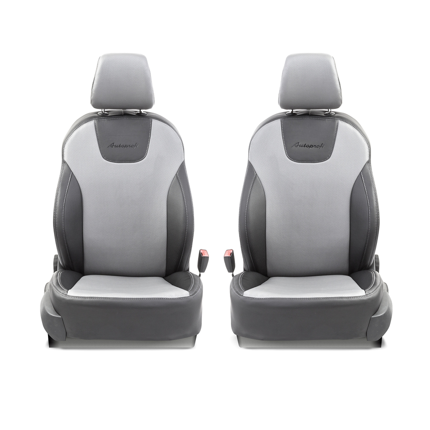 Чехлы на сиденья модельные экокожа SKODA OCTAVIA-3 (2013+) OCT-3Lt(13+)40-60 G BK/D.GY Чехлы на сиденья модельные экокожа SKODA OCTAVIA-3 (2013+) OCT-3Lt(13+)40-60 G BK/D.GY