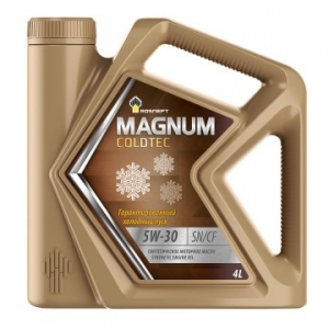 

Моторное синтетическое масло РОСНЕФТЬ зимнее, эксплуатационное Rosneft Magnum Coldtec 5W-40 Канистра 4 л.