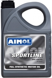 Моторное синтетическое масло AIMOL спортивное AIMOL SPORTLINE 10W-60 Канистра 1 л.