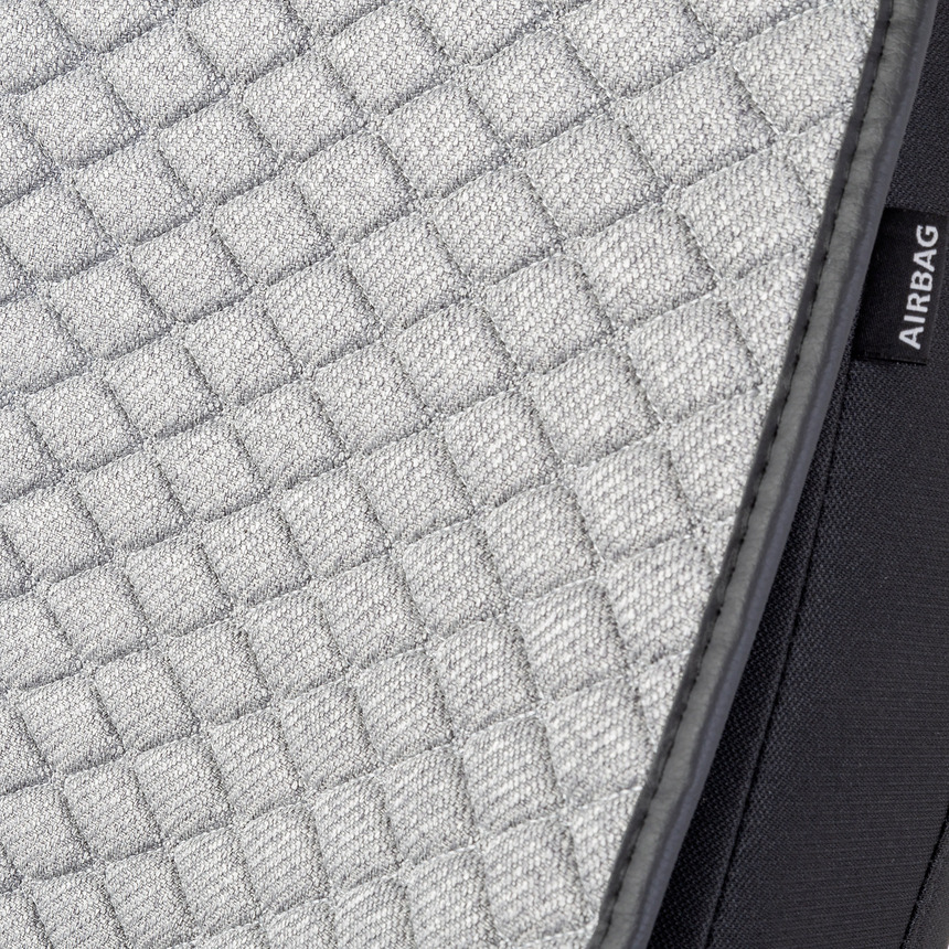 Накидки на передние сиденья "Car Performance", 2 шт., fiberflax CUS-1032 GY Накидки на передние сиденья "Car Performance", 2 шт., fiberflax CUS-1032 GY