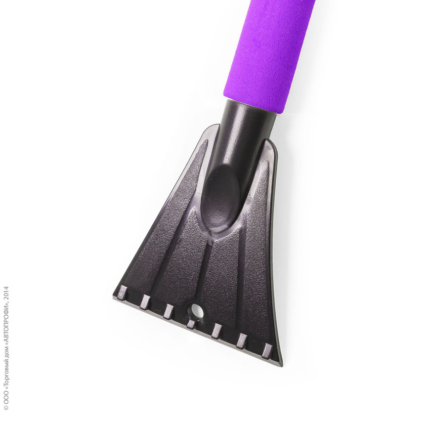 Щетка для снега "AUTOPROFI" SB-1448 BK/VIOLET