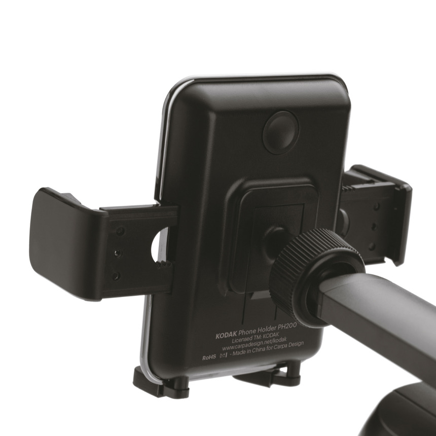 Универсальный автомобильный держатель KODAK с раздвижным фиксатором PH200 Универсальный автомобильный держатель KODAK с раздвижным фиксатором PH200