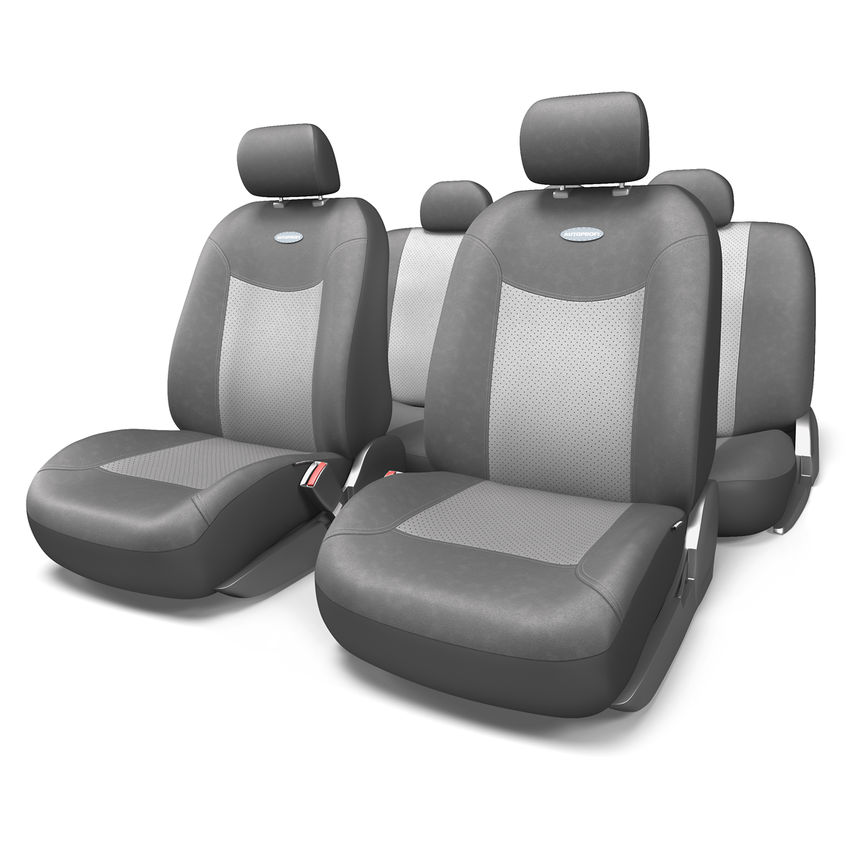 Чехлы на сиденья универсальные EXPEDITION EXP-1105 D.GY/L.GY (M)