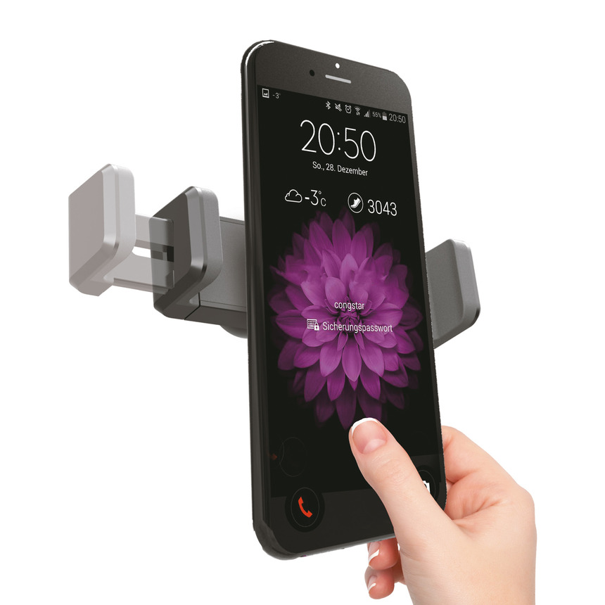 Универсальный автомобильный держатель KODAK с раздвижным фиксатором PH206 Универсальный автомобильный держатель KODAK с раздвижным фиксатором PH206