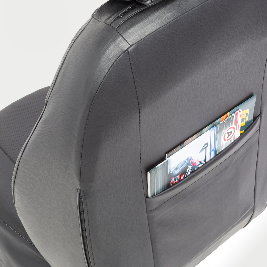 Чехлы на сиденья универсальные GALLANT алькантара GAL-1505 AF BK