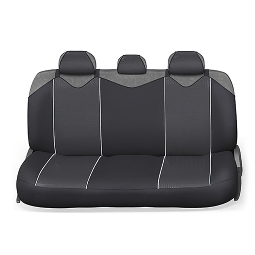 Майки на сиденья CARBON PLUS CRB-902P BK/GY Майки на сиденья CARBON PLUS CRB-902P BK/GY