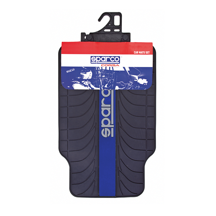 Ковры автомобильные "SPARCO", серия "Racing" SPC/RCN-504 BK/BL