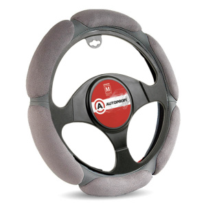 Спонжевая оплетка руля "6 подушек", поролон 2 см. с памятью SP-5026 L.GY (S) Спонжевая оплетка руля "6 подушек", поролон 2 см. с памятью SP-5026 L.GY (S)