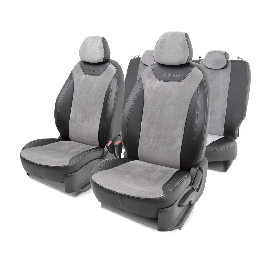 Чехлы на сиденья модельные алькантара HYUNDAI Solaris-1 (2010+) SOL-1Sd(10+)40-60 A BK/D.GY