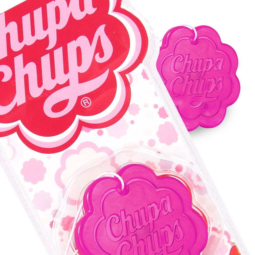 Ароматизатор воздуха "Chupa Chups" подвесной (Клубника со сливками) CHP500