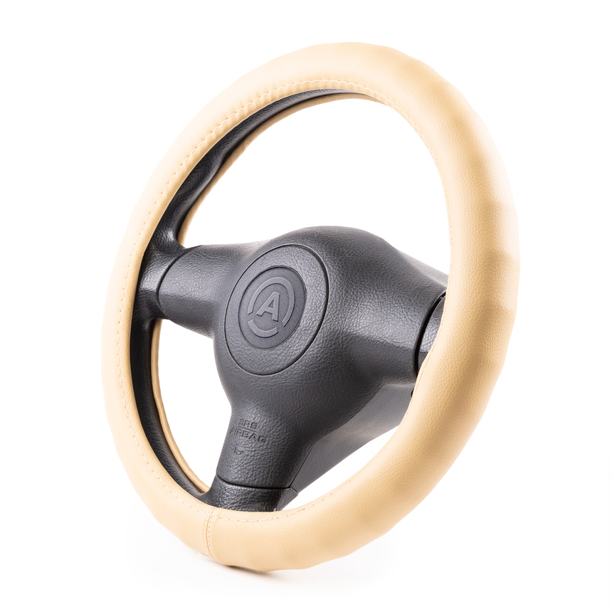 Оплётка руля AUTOPROFI из экокожи AP-1911 BE (M) Оплётка руля AUTOPROFI из экокожи AP-1911 BE (M)