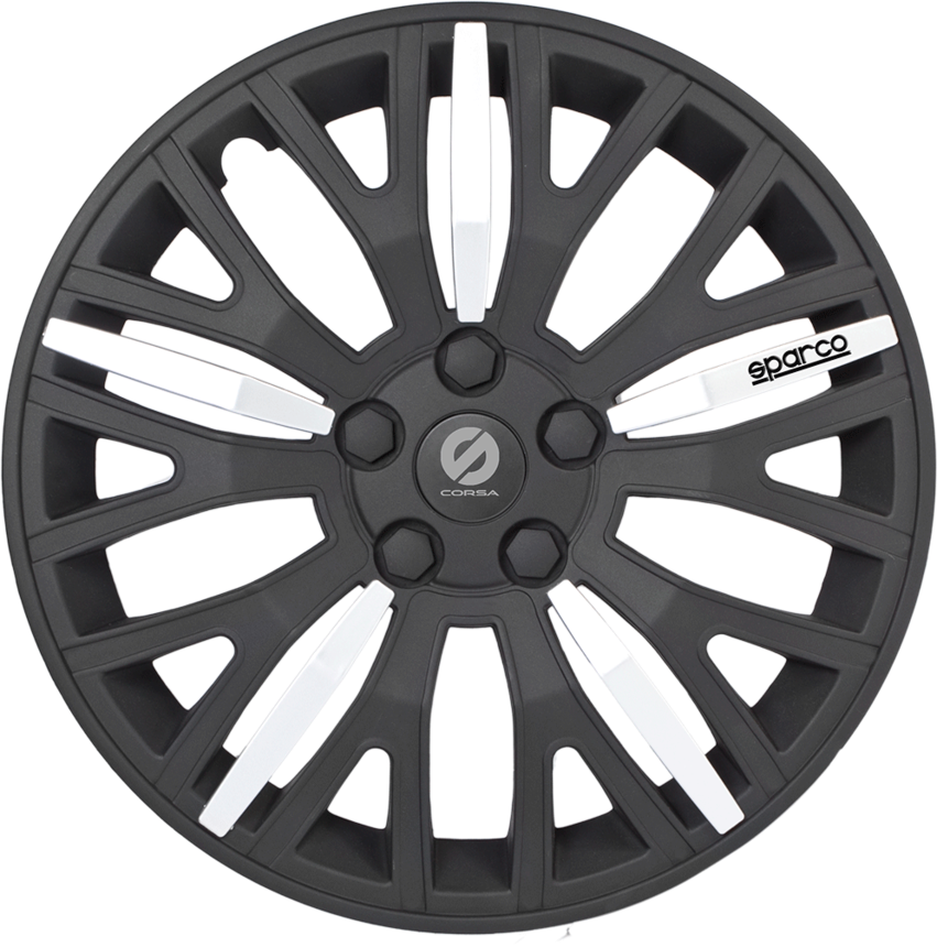 Колпаки на колёса SPARCO SPC/WC-1350L BK/CHROME (13)
