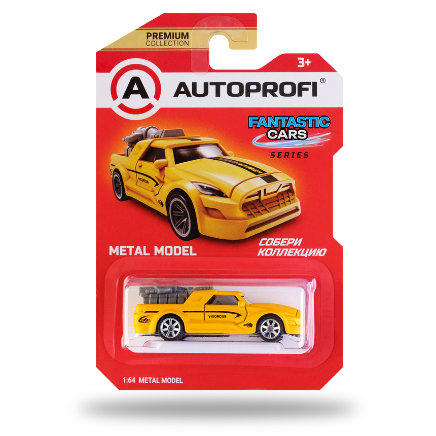 Машинка коллекционная 1:64, Серия FANTASTIC CARS, FAN-002 FAN-003 YE