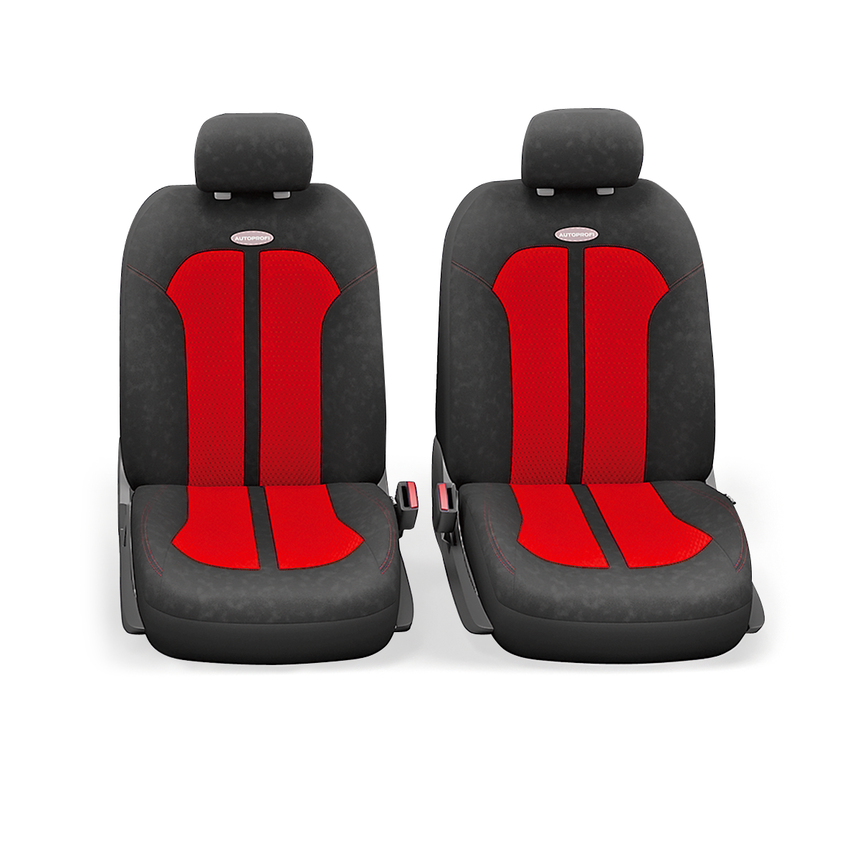Чехлы на сиденья универсальные SELECTION SEL-1105 BK/RD (M)
