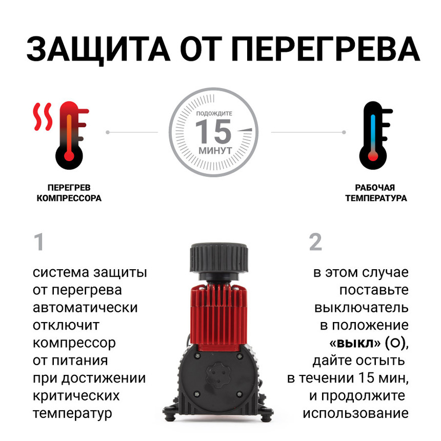 Компрессор воздушный AUTOPROFI, 50 л./мин., серия "АКМ" AKM-50