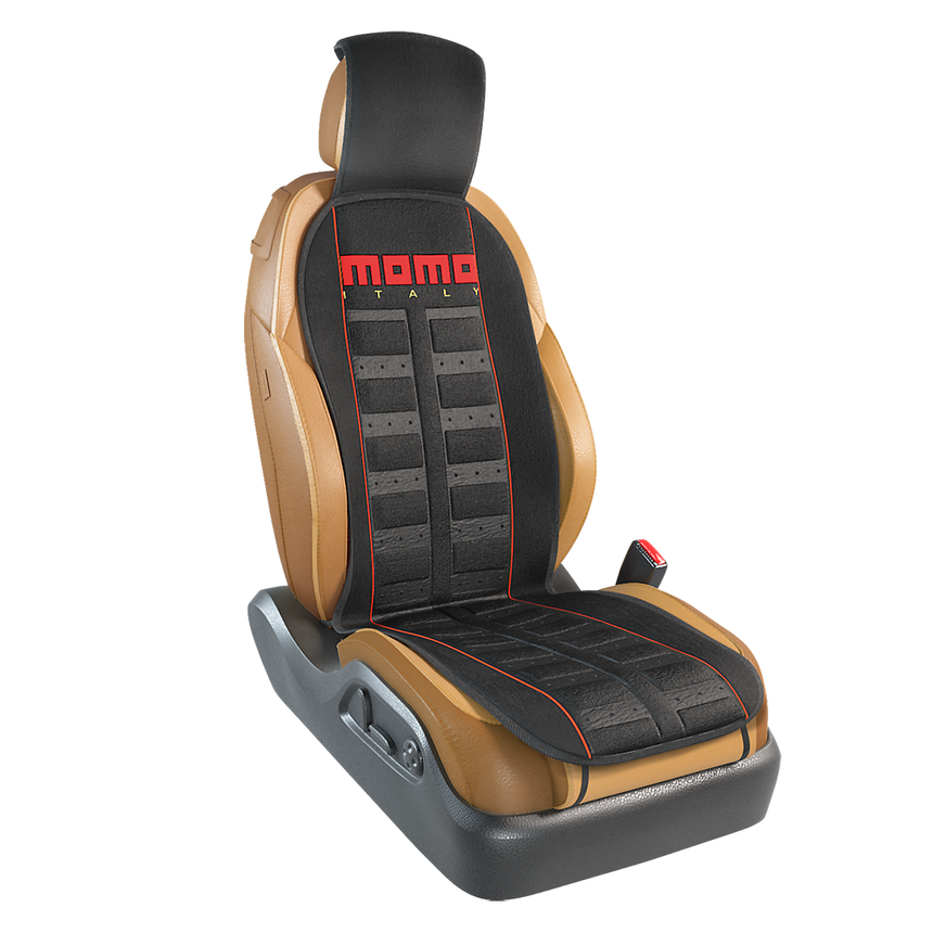 Накидка на сиденье "MOMO", серия "SPORT" MOMO-101 BK/RD